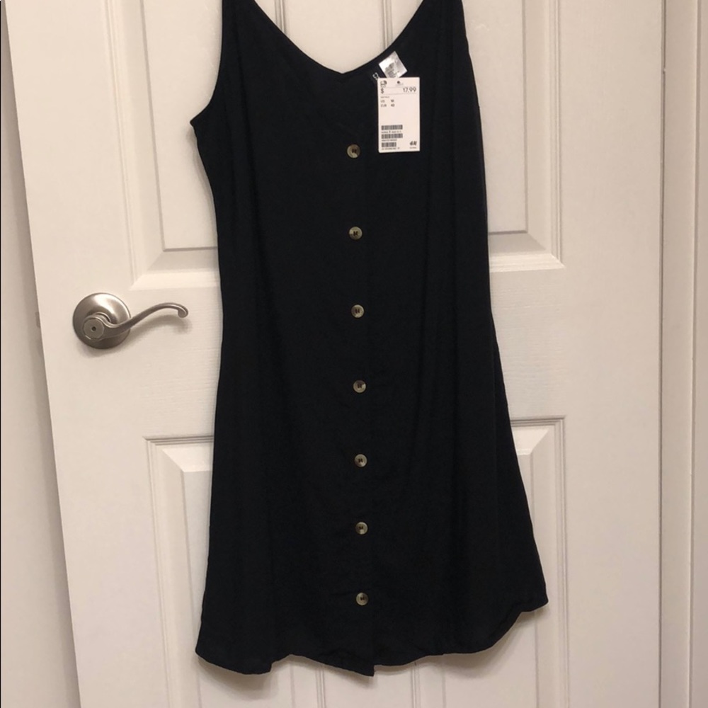 H&M black dress
